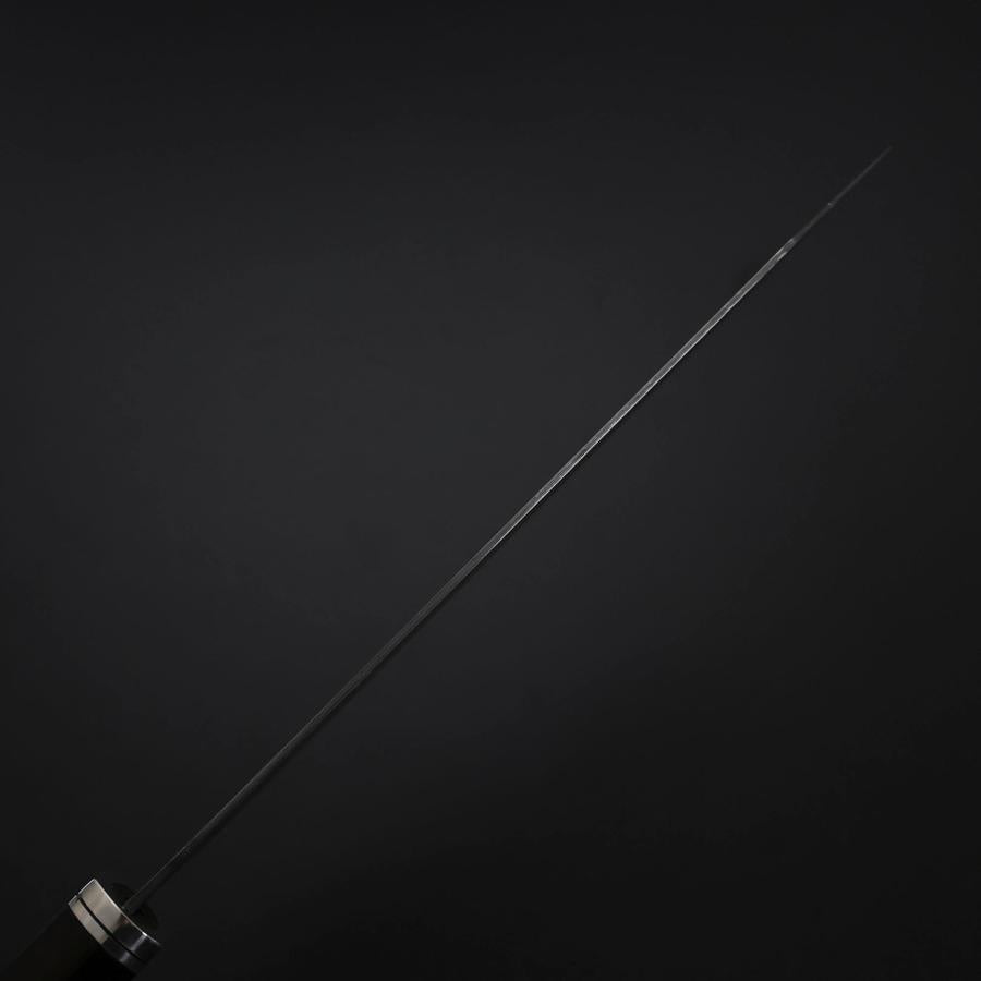 切付牛刀 VG-10 黒染めダマスカス 黒檀水牛柄 210mm – MUSASHI