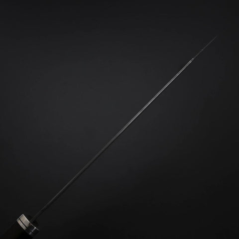 Kiritsuke SG-2 Black Nickel Damascus Western Ebony Handle 210mm-[Musashi]-[Japanese-Kitchen-Knives]