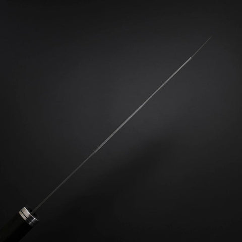 Kiritsuke SG-2 Black Nickel Damascus Western Ebony Handle 240mm (9.4”)-[Musashi]-[Japanese-Kitchen-Knives]