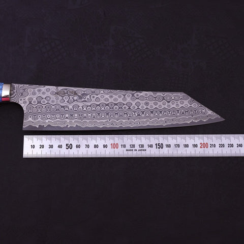 Kiritsuke SG-2 Damascus Turquoise Blue Handle 240mm (9.4”)-[Musashi]-[Japanese-Kitchen-Knives]