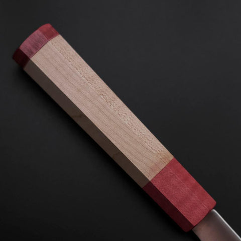 Kiritsuke SG-2 Polished Red Maple Handle 240mm-[Musashi]-[Japanese-Kitchen-Knives]