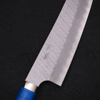 Kiritsuke SG-2 Tsuchime Turquoise Blue Handle 200mm (7.9”)-[Musashi]-[Japanese-Kitchen-Knives]