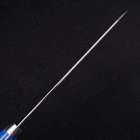 Kiritsuke SG-2 Tsuchime Turquoise Blue Handle 200mm (7.9”)-[Musashi]-[Japanese-Kitchen-Knives]
