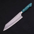 Kiritsuke SG-2 Tsuchime Turquoise Green Handle 200mm (7.9”)-[Musashi]-[Japanese-Kitchen-Knives]