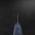 Kiritsuke SG-2 Wave Nickel Damascus Blue Maple Handle 210mm (8.3”)-[Musashi]-[Japanese-Kitchen-Knives]