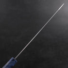 Kiritsuke SG-2 Wave Nickel Damascus Blue Maple Handle 240mm (9.4”)-[Musashi]-[Japanese-Kitchen-Knives]