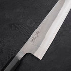 Kiritsuke SKD11 Nashiji Buffalo Ebony Handle 210mm (8.3”)-[Musashi]-[Japanese-Kitchen-Knives]