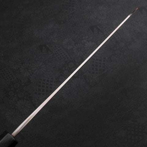 Kiritsuke SKD11 Nashiji Buffalo Ebony Handle 210mm (8.3”)-[Musashi]-[Japanese-Kitchen-Knives]