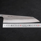 Kiritsuke SKD11 Nashiji Buffalo Ebony Handle 210mm (8.3”)-[Musashi]-[Japanese-Kitchen-Knives]