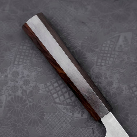 Kiritsuke SKD11 Nashiji Ebony Handle 240mm (9.4”)-[Musashi]-[Japanese-Kitchen-Knives]