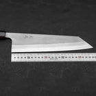 Kiritsuke SKD11 Nashiji Ebony Handle 240mm (9.4”)-[Musashi]-[Japanese-Kitchen-Knives]