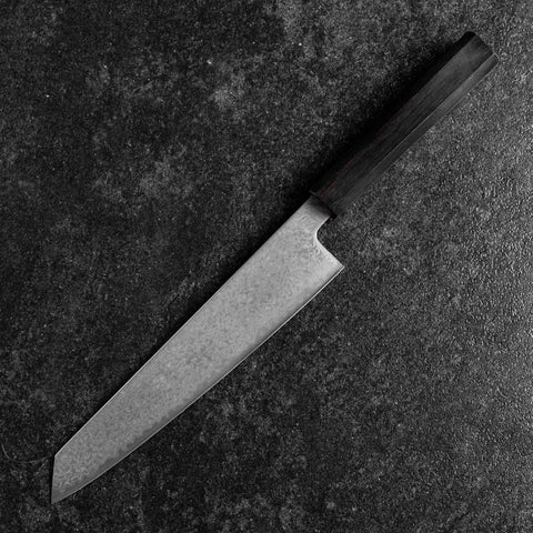 Kiritsuke SLD Black Damascus Ebony Handle 205mm-[Musashi]-[Japanese-Kitchen-Knives]