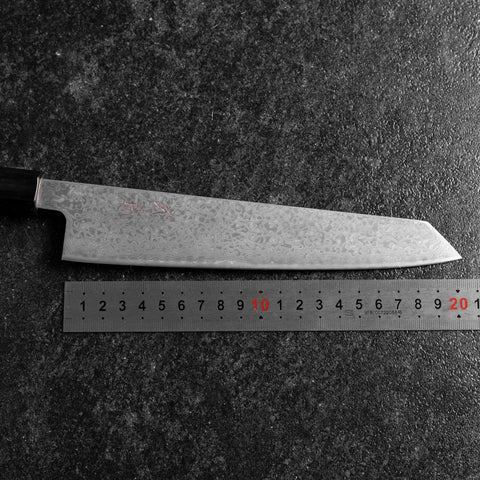Kiritsuke SLD Black Damascus Ebony Handle 205mm-[Musashi]-[Japanese-Kitchen-Knives]