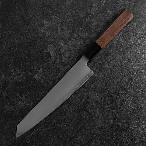 Kiritsuke SLD Mirror Buffalo Walnut Handle 205mm-[Musashi]-[Japanese-Kitchen-Knives]