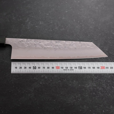 Kiritsuke SLD Nashiji Washi Green Urushi Handle 210mm (8.3”)-[Musashi]-[Japanese-Kitchen-Knives]