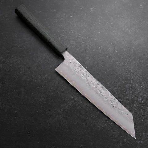 Kiritsuke SLD Nashiji Washi Green Urushi Handle 210mm (8.3”)-[Musashi]-[Japanese-Kitchen-Knives]