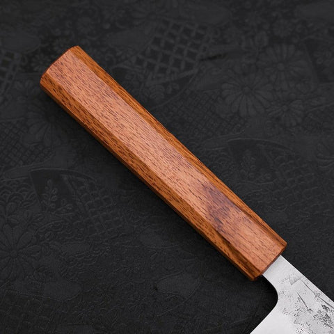 Kiritsuke SLD Nashiji Washi Oak Handle 210mm (8.3”)-[Musashi]-[Japanese-Kitchen-Knives]