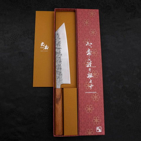 Kiritsuke SLD Nashiji Washi Oak Handle 210mm (8.3”)-[Musashi]-[Japanese-Kitchen-Knives]