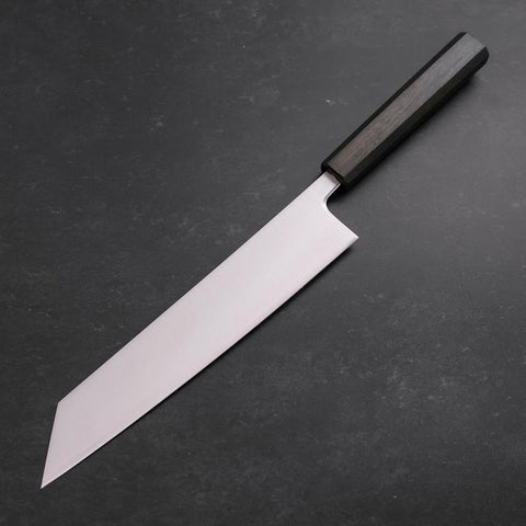 Kiritsuke SLD Polished Green Urushi Handle 240mm (9.4”)-[Musashi]-[Japanese-Kitchen-Knives]