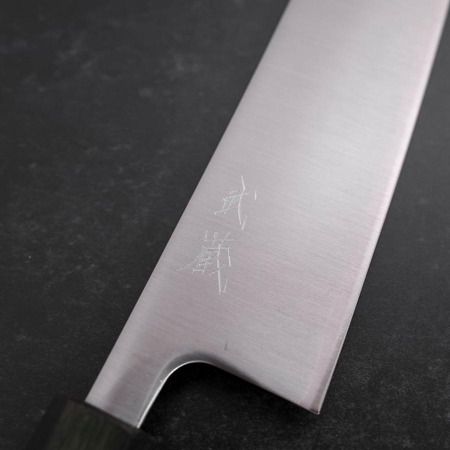 三徳 SLD粉末ハイス鋼 梨地和紙 緑漆柄 165mm – MUSASHI