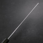 Kiritsuke SLD Polished Green Urushi Handle 240mm (9.4”)-[Musashi]-[Japanese-Kitchen-Knives]