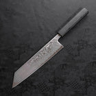 Kiritsuke SLD Wave Nickel Damascus Black Ishime Urushi Handle 210mm (8.3”)-[Musashi]-[Japanese-Kitchen-Knives]