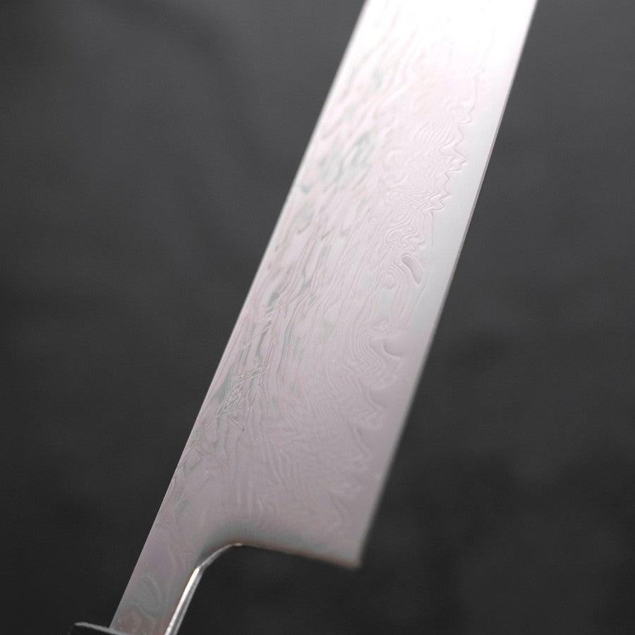 Simple & Smile KUZYUKURI ウェッジ Kiritsuke SLD Wave Nickel Damascus Black Ishime Urushi Handle