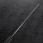 Kiritsuke SLD Wave Nickel Damascus Black Ishime Urushi Handle 210mm (8.3”)-[Musashi]-[Japanese-Kitchen-Knives]