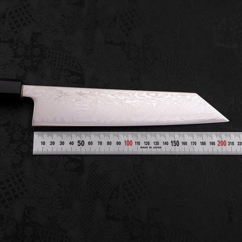 Kiritsuke SLD Wave Nickel Damascus Walnut Handle 210mm (8.3”)-[Musashi]-[Japanese-Kitchen-Knives]