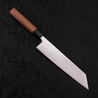 Kiritsuke SLD Wave Nickel Damascus Walnut Handle 210mm (8.3”)-[Musashi]-[Japanese-Kitchen-Knives]