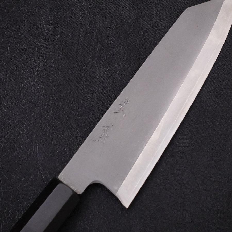 Kiritsuke Santoku HAP-40 High Speed Tool Steel Buffalo Ebony Handle 170mm-Polished-HAP-40-Japanese Handle-[Musashi]-[Japanese-Kitchen-Knives]