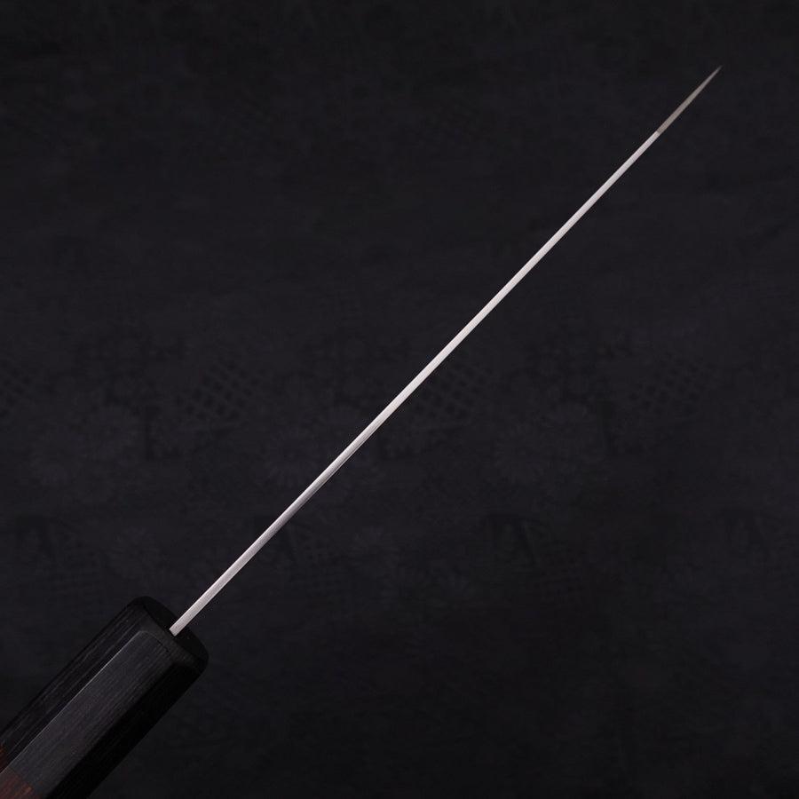Kiritsuke Santoku VG-10 Damascus Kompright Red Handle 180mm-Damascus-VG-10-Japanese Handle-[Musashi]-[Japanese-Kitchen-Knives]