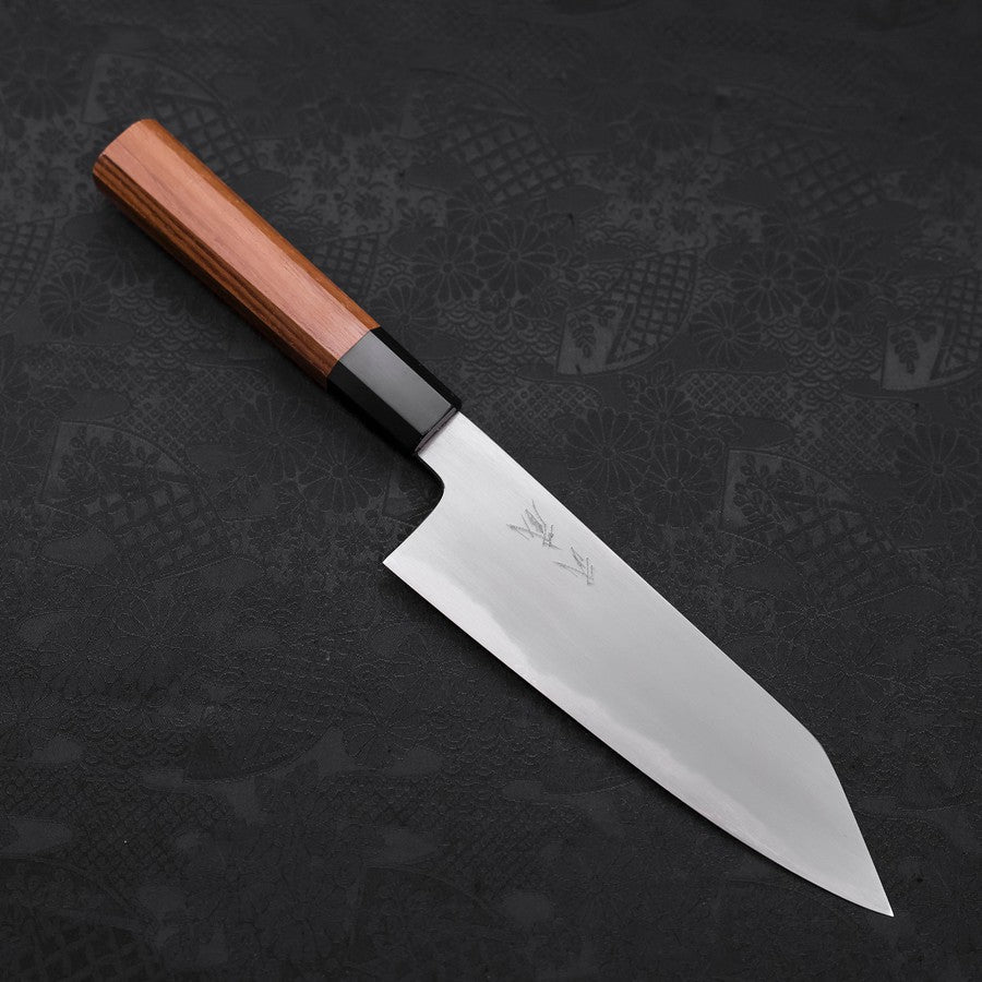 切付三徳 白紙2号 鍛造霞 バッファローティーク柄 180mm – MUSASHI