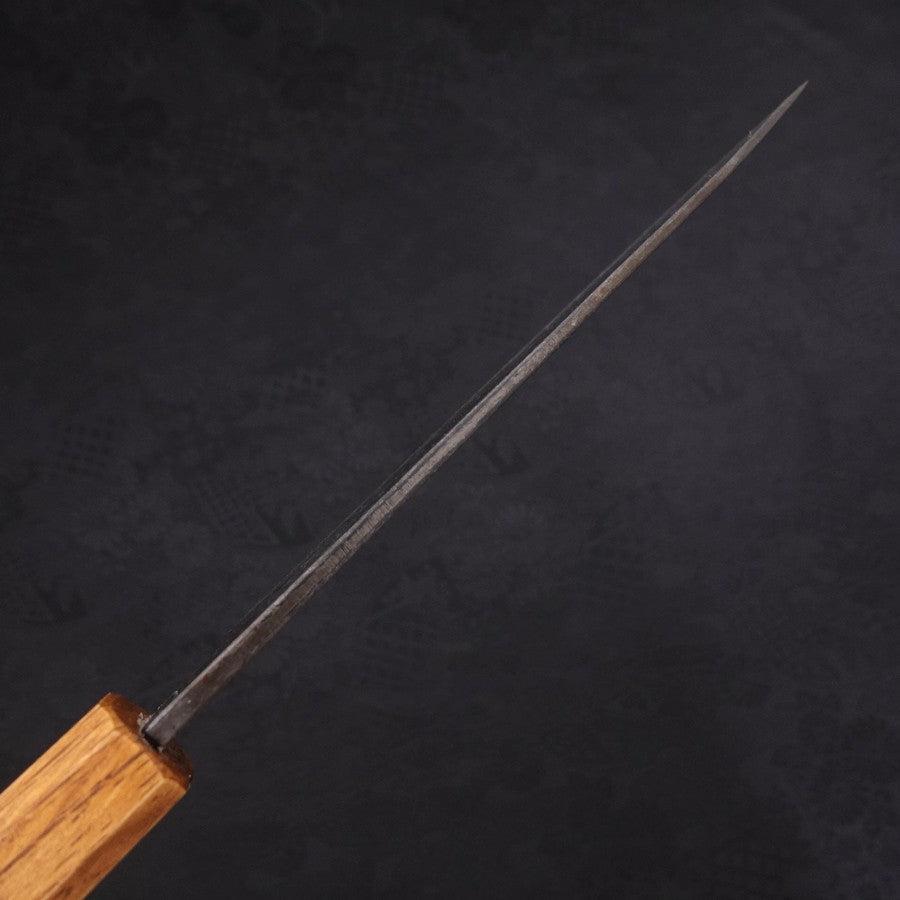 Kiritsuke Santoku White steel #2 Kurouchi Yaki Urushi Handle 170mm-White steel #2-Kurouchi-Japanese Handle-[Musashi]-[Japanese-Kitchen-Knives]
