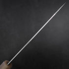 Kiritsuke Silver Steel #3 Bokashi Double Buffalo Capped Magnolia Handle 195mm (7.7”)-[Musashi]-[Japanese-Kitchen-Knives]