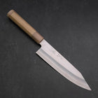 Kiritsuke Silver Steel #3 Bokashi Double Buffalo Capped Magnolia Handle 195mm (7.7”)-[Musashi]-[Japanese-Kitchen-Knives]