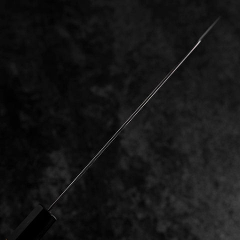 Kiritsuke Silver Steel #3 Kasumi Buffalo Magnolia Handle 200mm-[Musashi]-[Japanese-Kitchen-Knives]