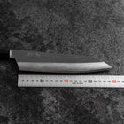 Kiritsuke Silver Steel #3 Kasumi Buffalo Magnolia Handle 200mm-[Musashi]-[Japanese-Kitchen-Knives]
