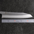 Kiritsuke Silver Steel #3 Kasumi Buffalo Walnut Handle 210mm (8.2”)-[Musashi]-[Japanese-Kitchen-Knives]