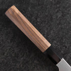 Kiritsuke Silver Steel #3 Kasumi Buffalo Walnut Handle 240mm (9.4”)-[Musashi]-[Japanese-Kitchen-Knives]