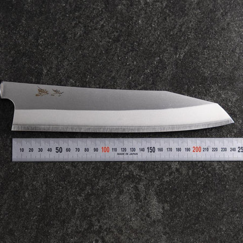 Kiritsuke Silver Steel #3 Kasumi Buffalo Walnut Handle 240mm (9.4”)-[Musashi]-[Japanese-Kitchen-Knives]