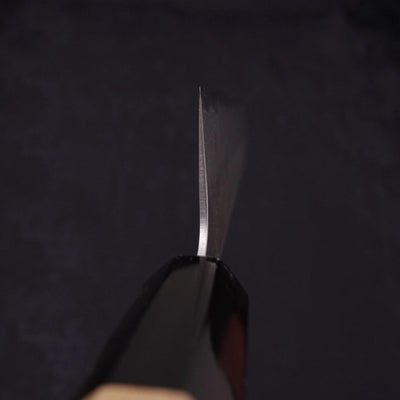 Kiritsuke Silver Steel #3 Nashiji Buffalo Magnolia Handle 240mm-Silver steel #3-Nashiji-Japanese Handle-[Musashi]-[Japanese-Kitchen-Knives]