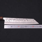 Kiritsuke Silver Steel #3 Nashiji Sumi Urushi Handle 240mm (9.4”)-[Musashi]-[Japanese-Kitchen-Knives]