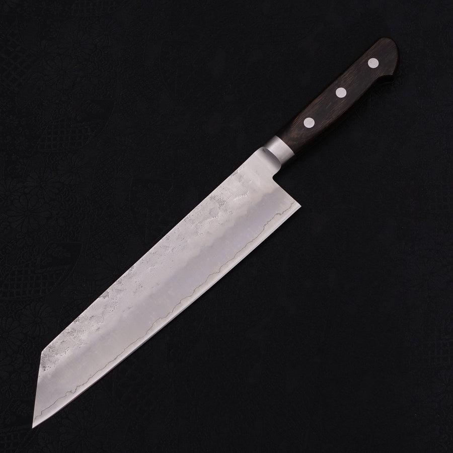 Kiritsuke Silver Steel #3 Nashiji Western Handle 210mm-Silver steel #3-Nashiji-Western Handle-[Musashi]-[Japanese-Kitchen-Knives]