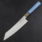 Kiritsuke Silver Steel #3 Nickel Damascus Buffalo Turquoise Handle 210mm (8.3”)-[Musashi]-[Japanese-Kitchen-Knives]