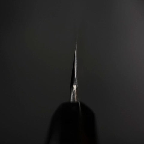 Kiritsuke Silver Steel #3 Polished Buffalo Ebony Handle 260mm-[Musashi]-[Japanese-Kitchen-Knives]