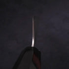 Kiritsuke Silver Steel #3 Polished Buffalo Magnolia Handle 210mm (8.3”)-[Musashi]-[Japanese-Kitchen-Knives]