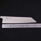 Kiritsuke Silver Steel #3 Polished Buffalo Magnolia Handle 210mm (8.3”)-[Musashi]-[Japanese-Kitchen-Knives]
