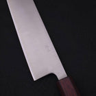 Kiritsuke Silver Steel #3 Polished Purple Urushi Handle 210mm (8.3”)-[Musashi]-[Japanese-Kitchen-Knives]