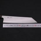 Kiritsuke Stainless Clad Blue Super Polished Sumi Urushi Handle 210mm (8.3”)-[Musashi]-[Japanese-Kitchen-Knives]